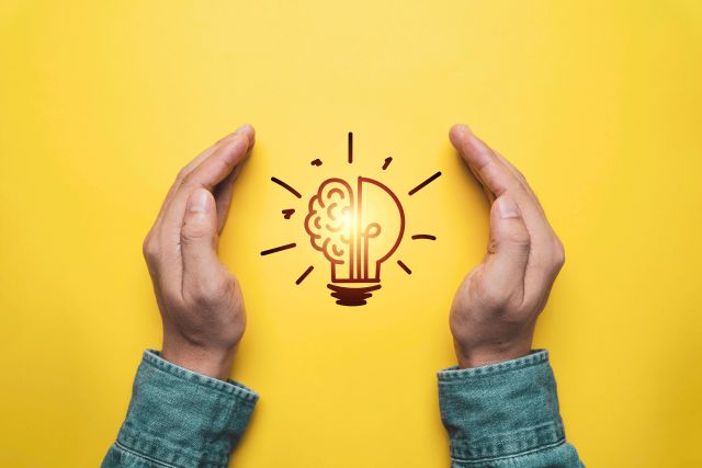 hands protecting an idea after it's been disclosed